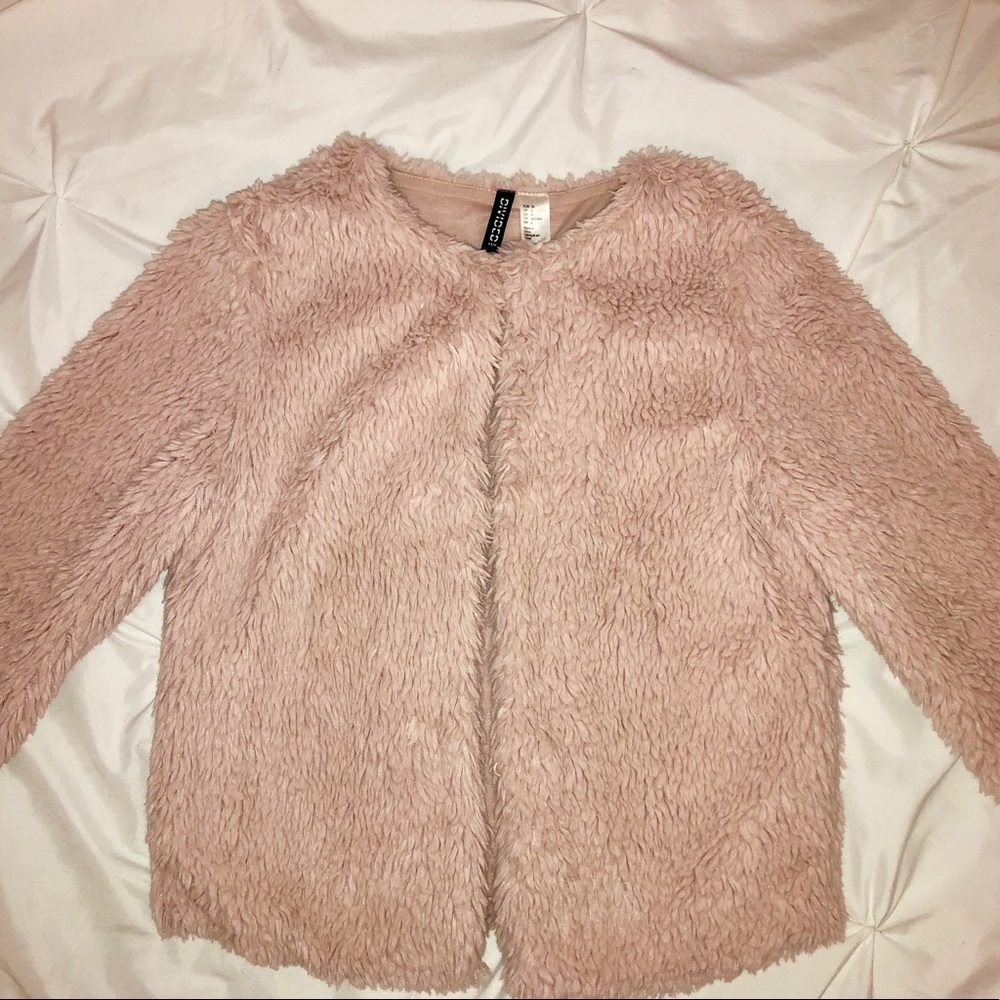 Pink Teddy Coat